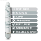 The Collection By Blush® | Swept Away White 7-Inch Vibrator